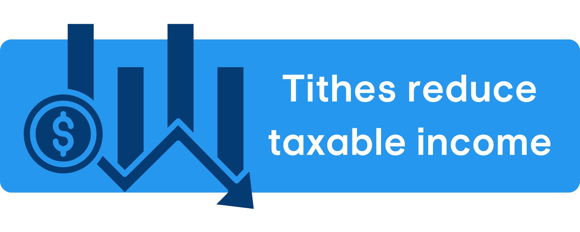 Is tithing tax deductible? Yes, but they are not a tax credit