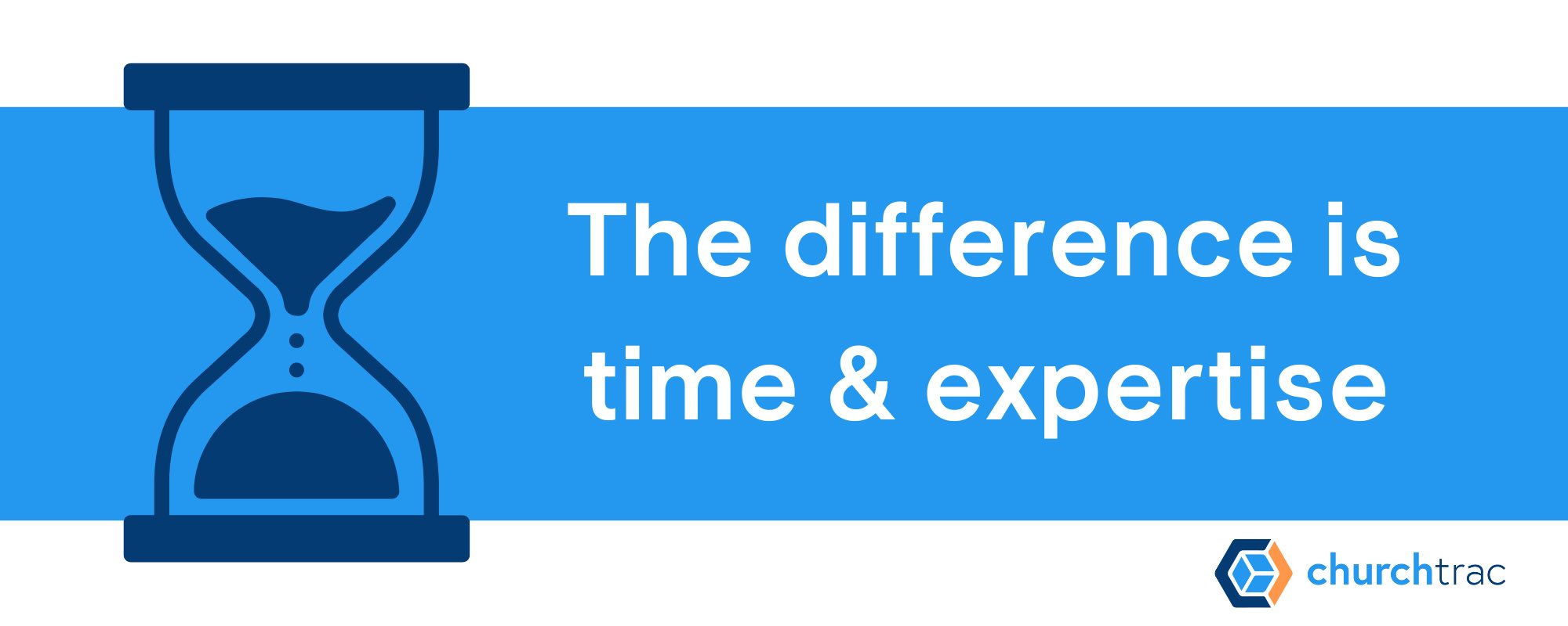 The difference between in-kind goods and in-kind services is time and expertise