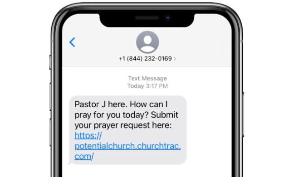 Church Text Message Prayer