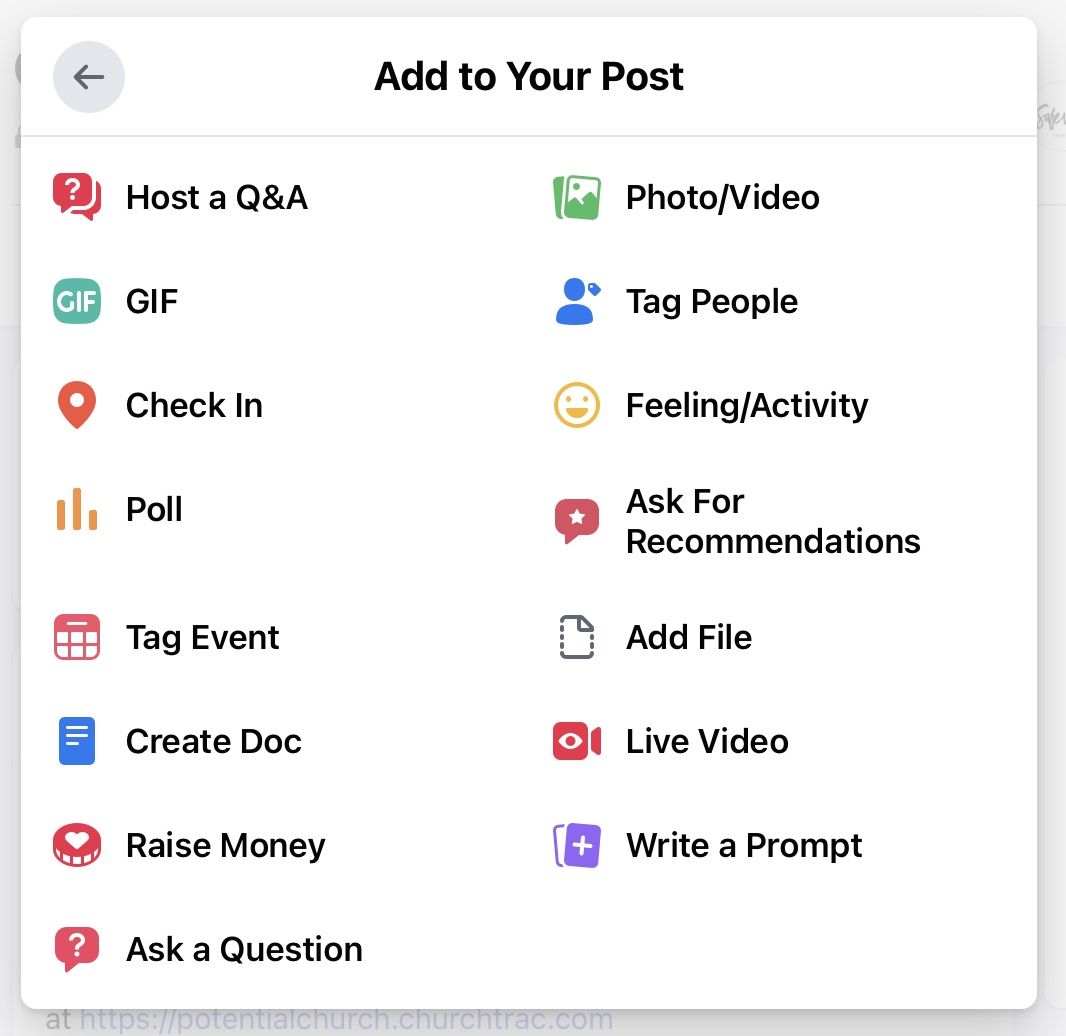 Facebook Group Features