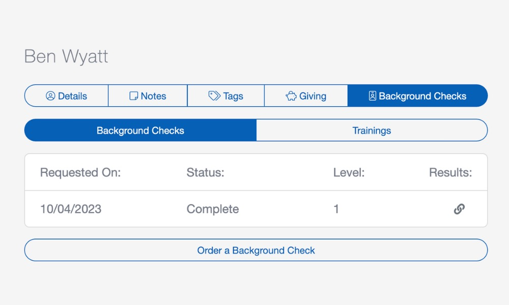 background checks