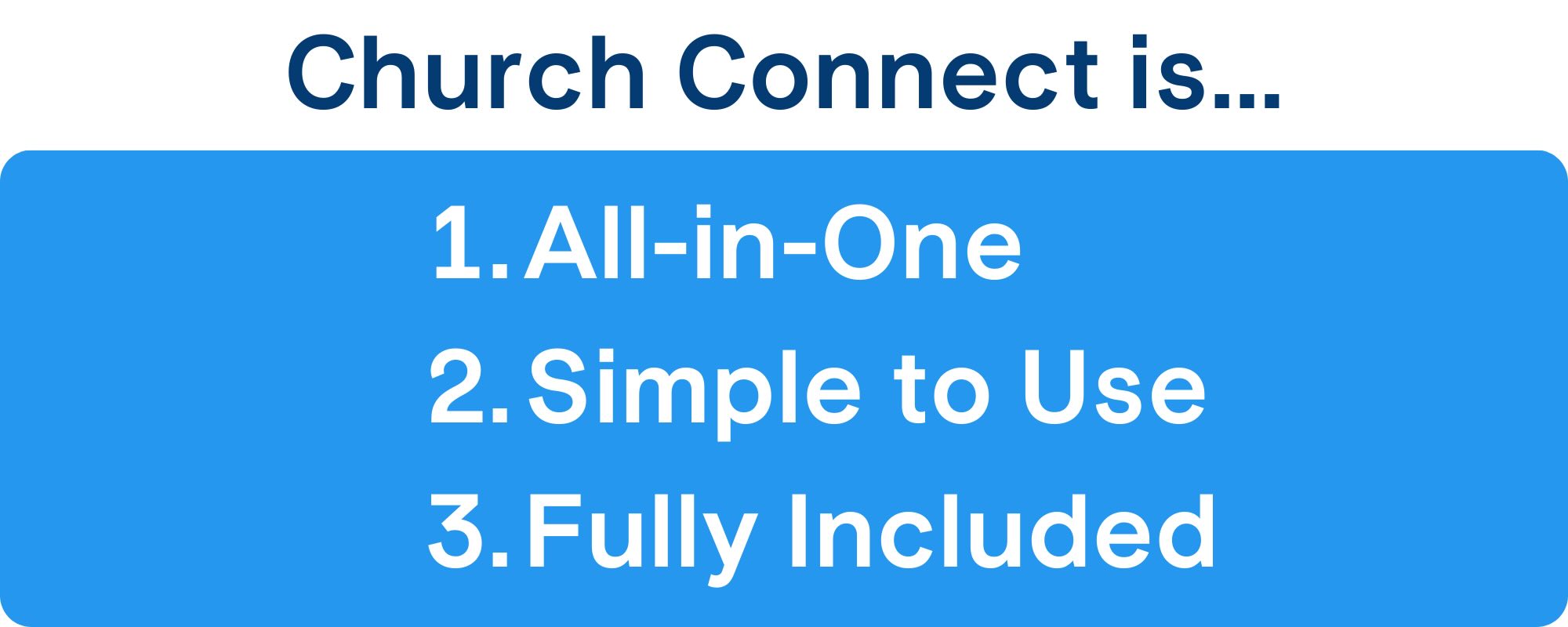 What makes the Church Connect church website, church app, and member portal different from all the others