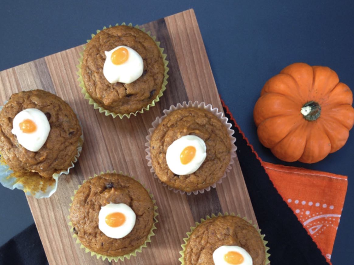 Healthy Snack Ideas for Trunk or Treat Candy Pumpkin Cupcakes